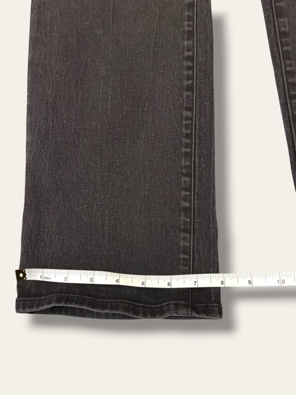 Talbots Jeans Womens 10P Barely Boot Jean Petite Stretch Bootcut Black Denim - Picture 8 of 10